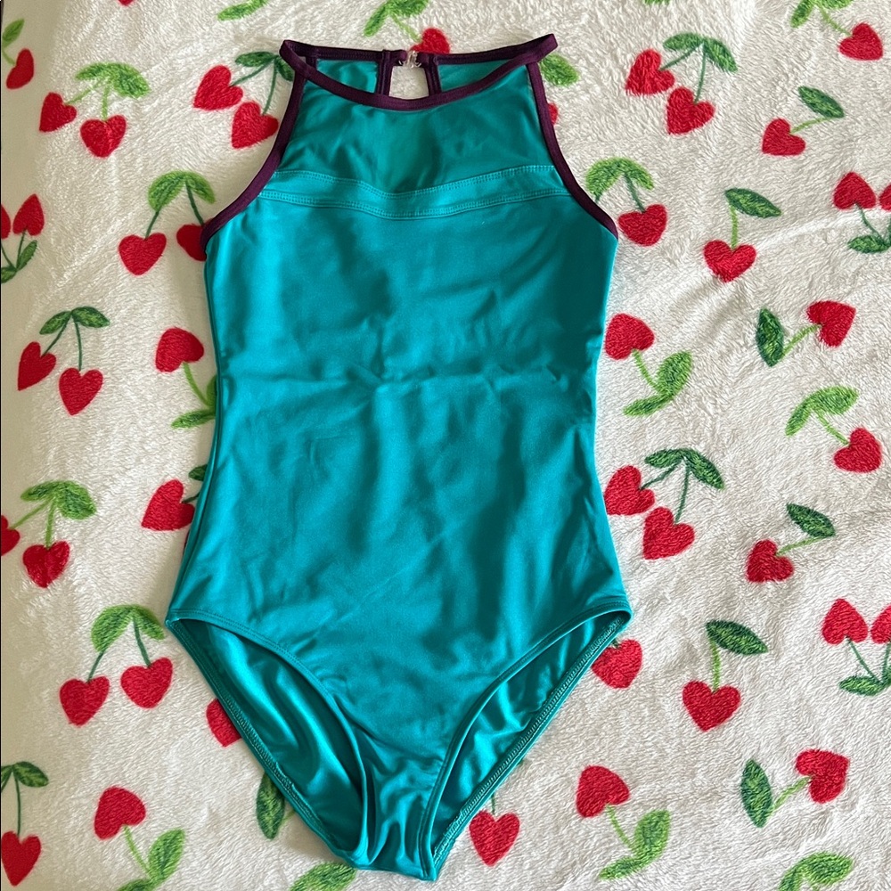 Teal and Purple Women’s Leotard
